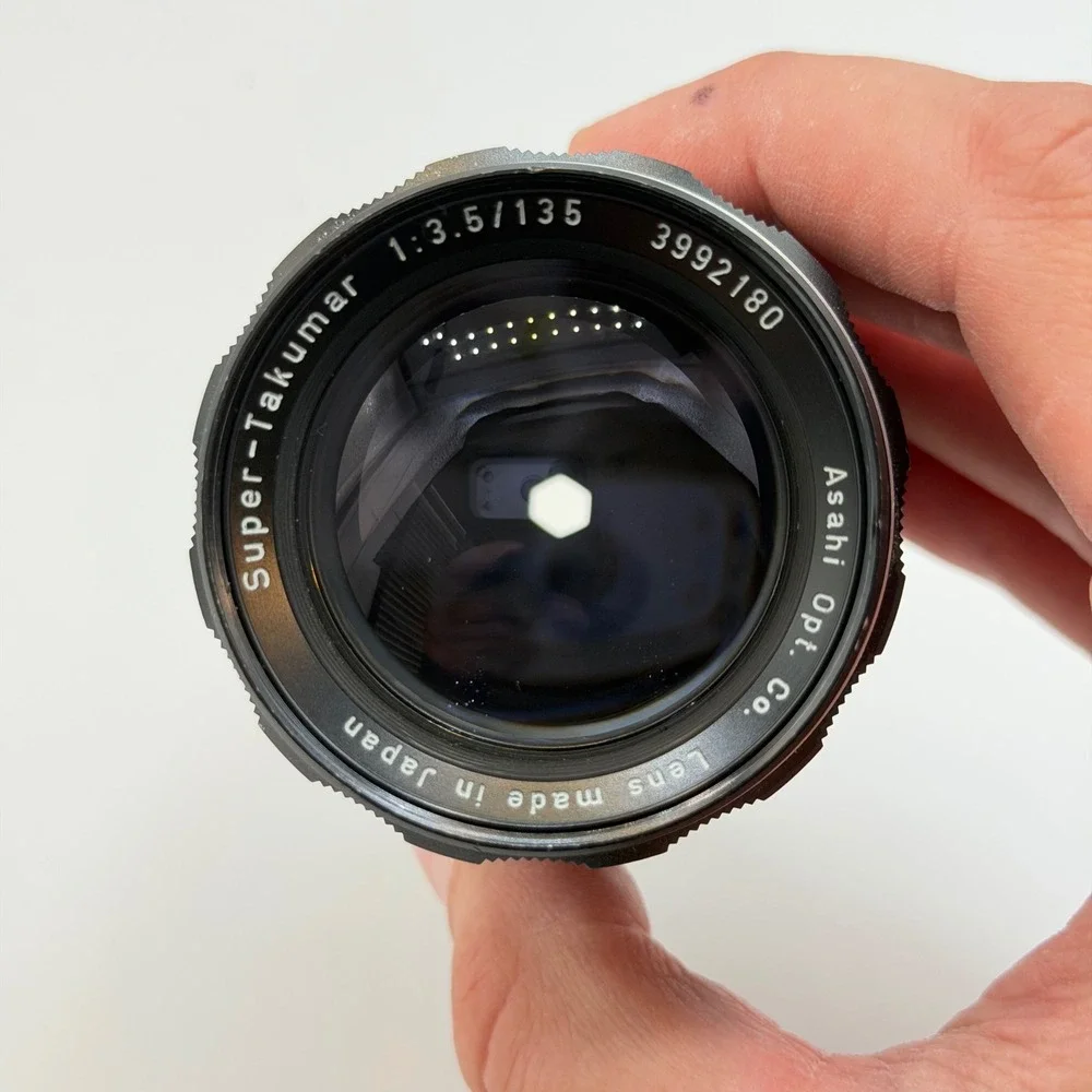 Asahi Pentax Super-Takumar 135mm f3.5 M42 Mount Manual Focus Lens 3992180